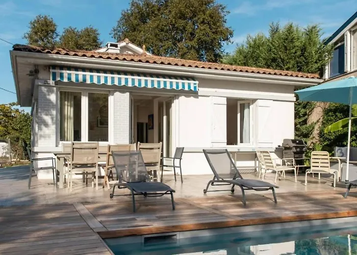 Claire A - Sea View With Heated Poo Βίλα Andernos-les-Bains