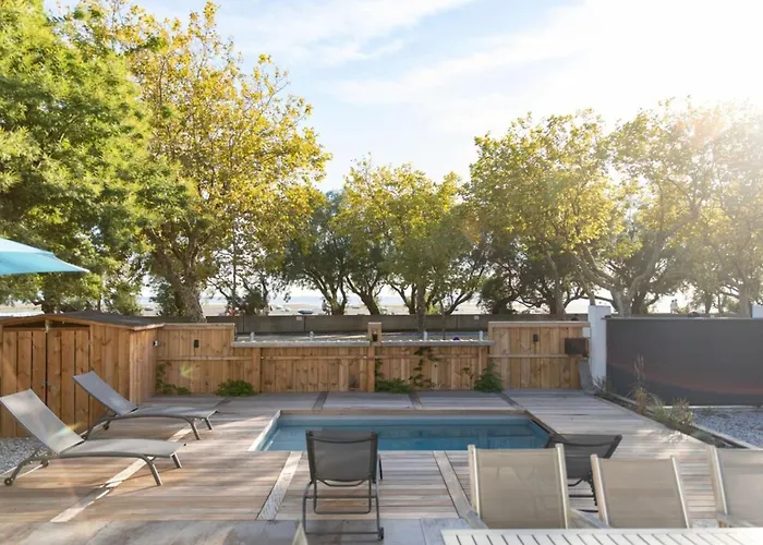 Claire A - Sea View With Heated Poo Βίλα Andernos-les-Bains